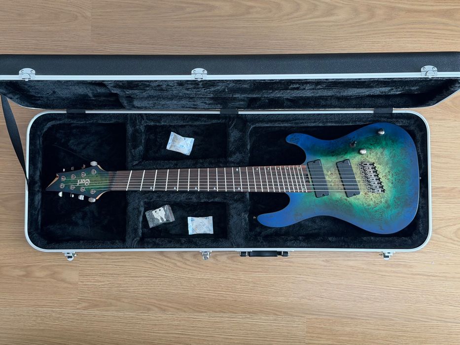 Guitarra Cort KX508 MS Marina Blueburst (+ estojo)