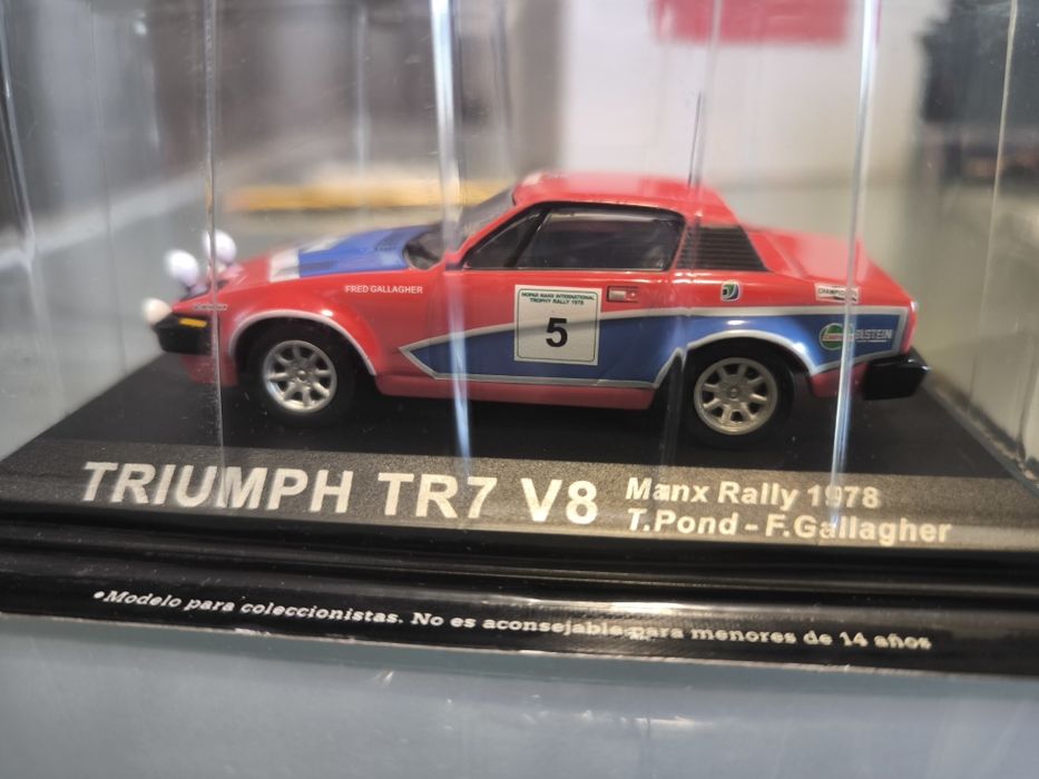 Miniatura Triumph TR7 V8 1:43 – “Manx Rally 1978”