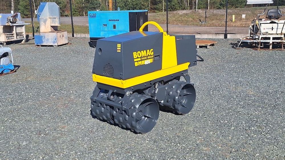 Walec drogowy BOMAG BMP 851 Nr. 722 wacker RT, wolf