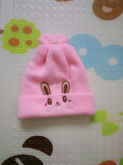 Шапочка  зимова  демісезон весна шапка для новонароджених набір шапочо