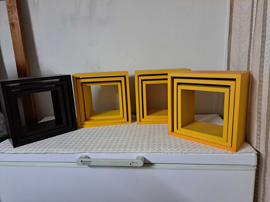 Cubos para decoração de parede