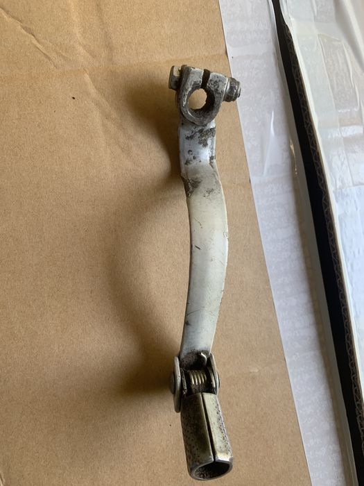 Pedal mudanças moto