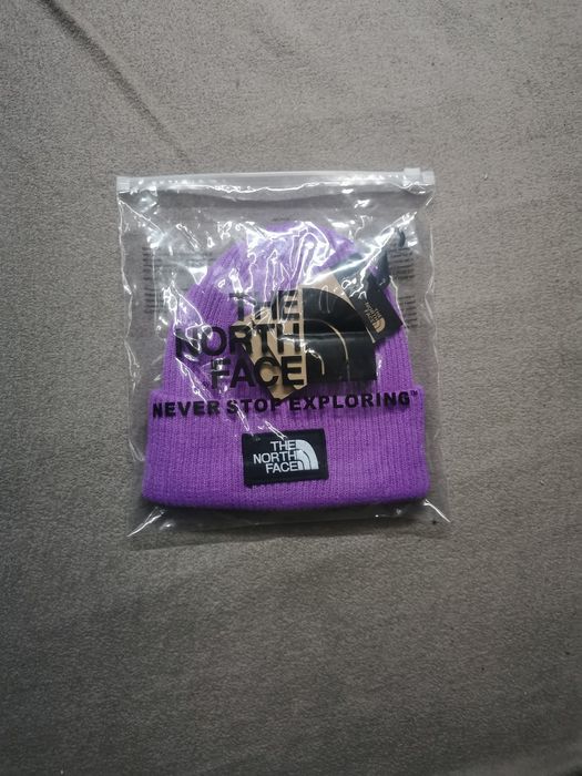 Czapka zimowa The North Face  fioletowa