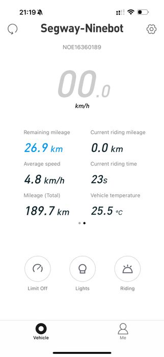 Monocykl elektryczny Ninebot One E+