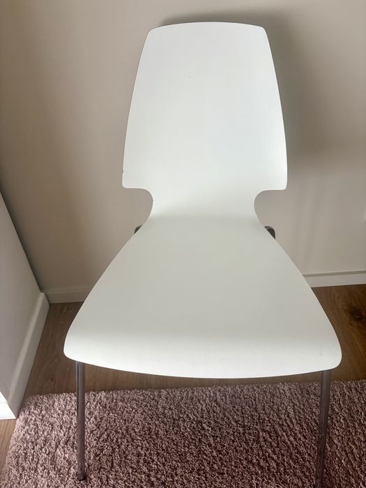 Cadeira Ikea madeira branca
