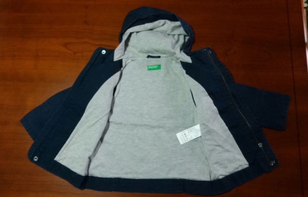 Casaco Benetton meia estação (algodão) 3/4 anos - portes incluídos
