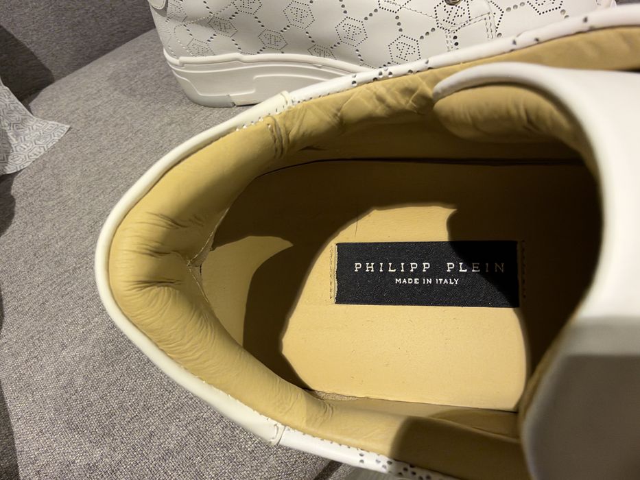 Philipp Plein кросівки білі