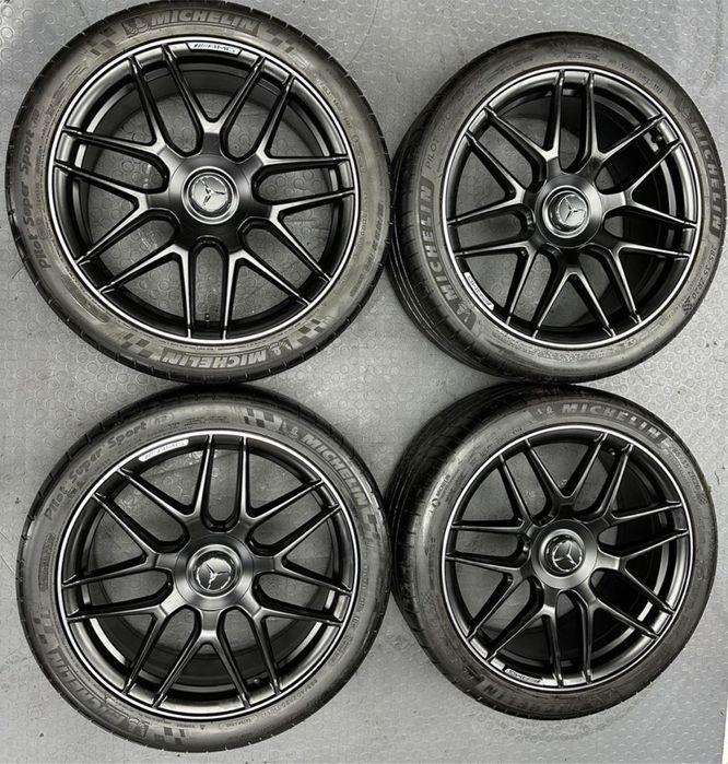 Jantes 20" originais Mercedes AMG S63 AMG classe S W222 c pneus 5X112