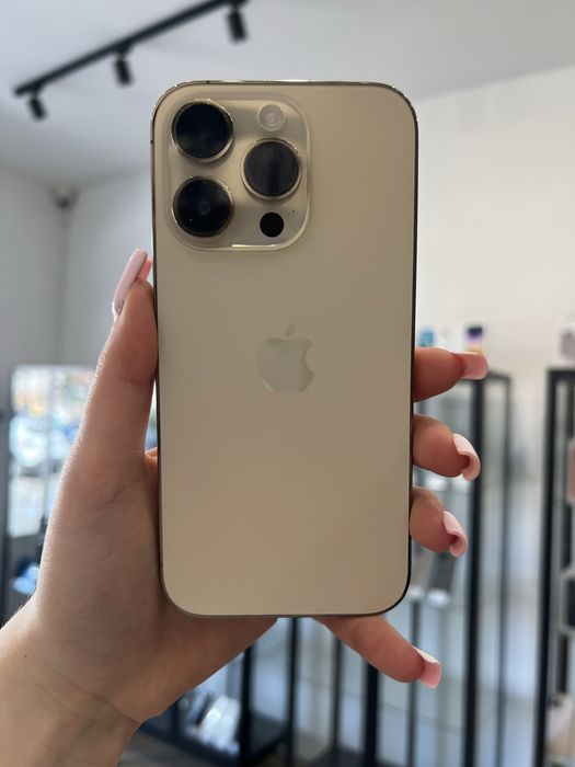Telefon iPhone 14 PRO 256GB Złoty Apple Gwarancja iTrade