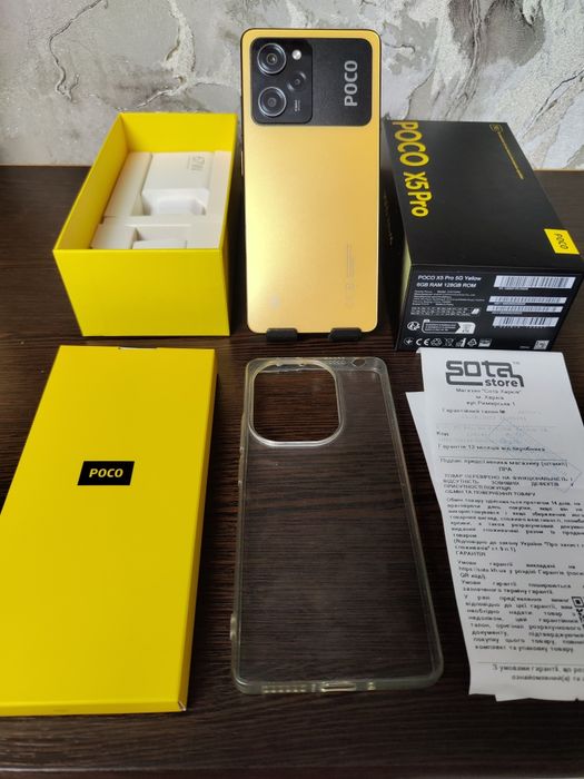 ІГРОВОЙ Poco X5Pro 5G, память 6+6-128гиг, идеал