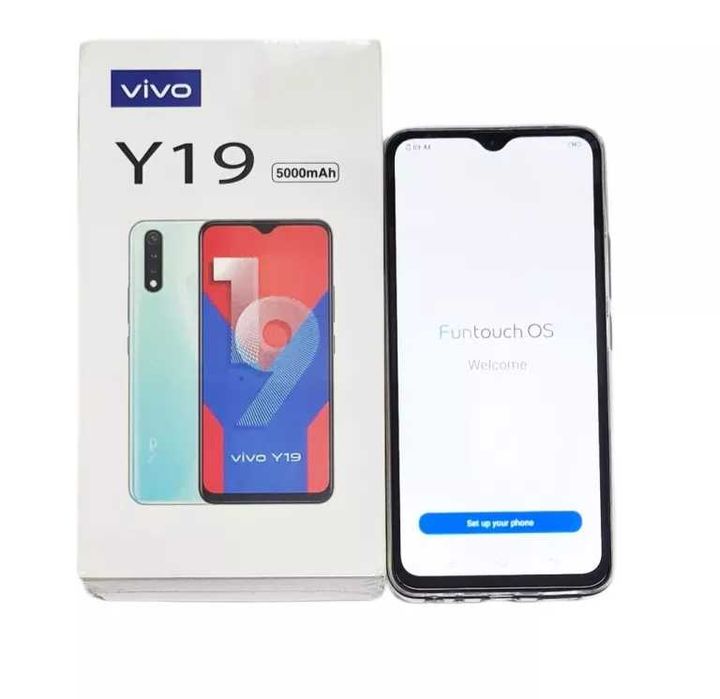 telefon vivo Y19 6GB/128GB BLACK komplet igła