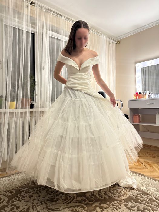 весільня сукня, шилась на замовлення, розмір xs,s,m