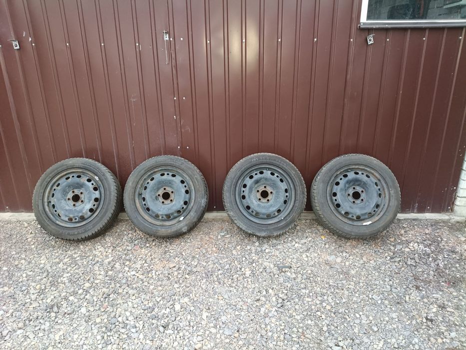 Opony letnie z felgami 195/55/15 r skoda 5x100