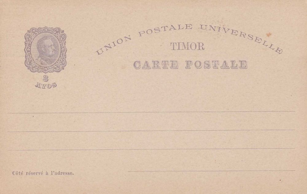 Bilhete Postal Centenario da India 1898