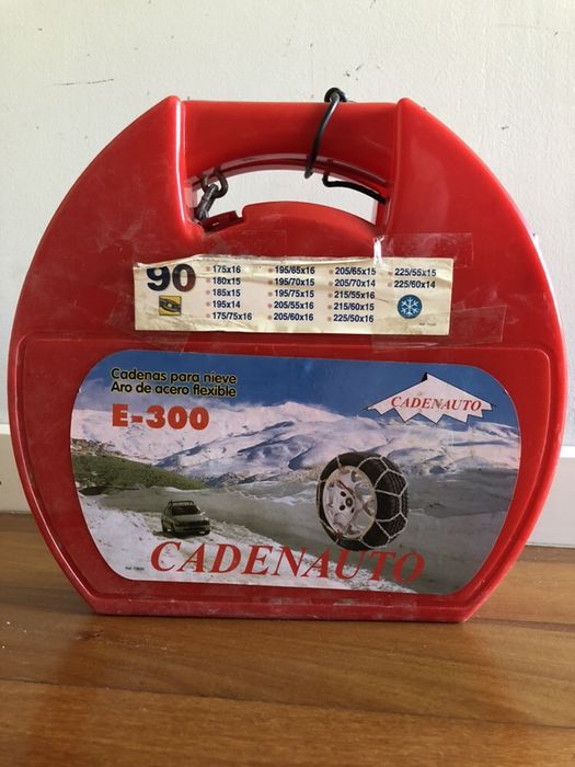 Correntes para a neve (automóvel, diversos tamanhos de pneus)