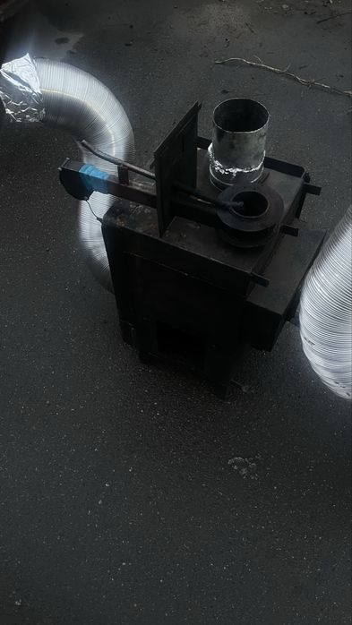 Продам піч на мастилі, дровах.