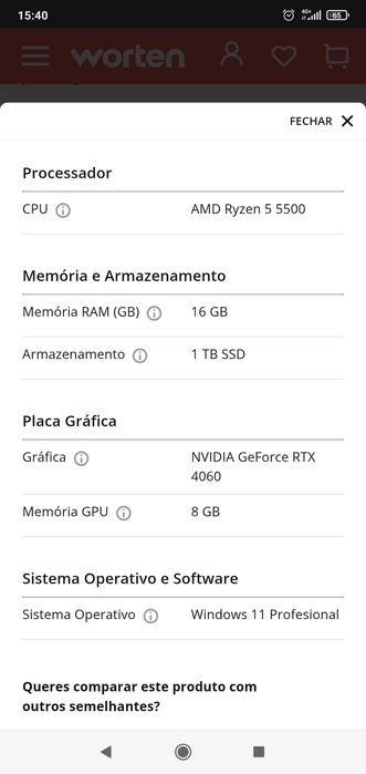 Descktop gamer ASUS