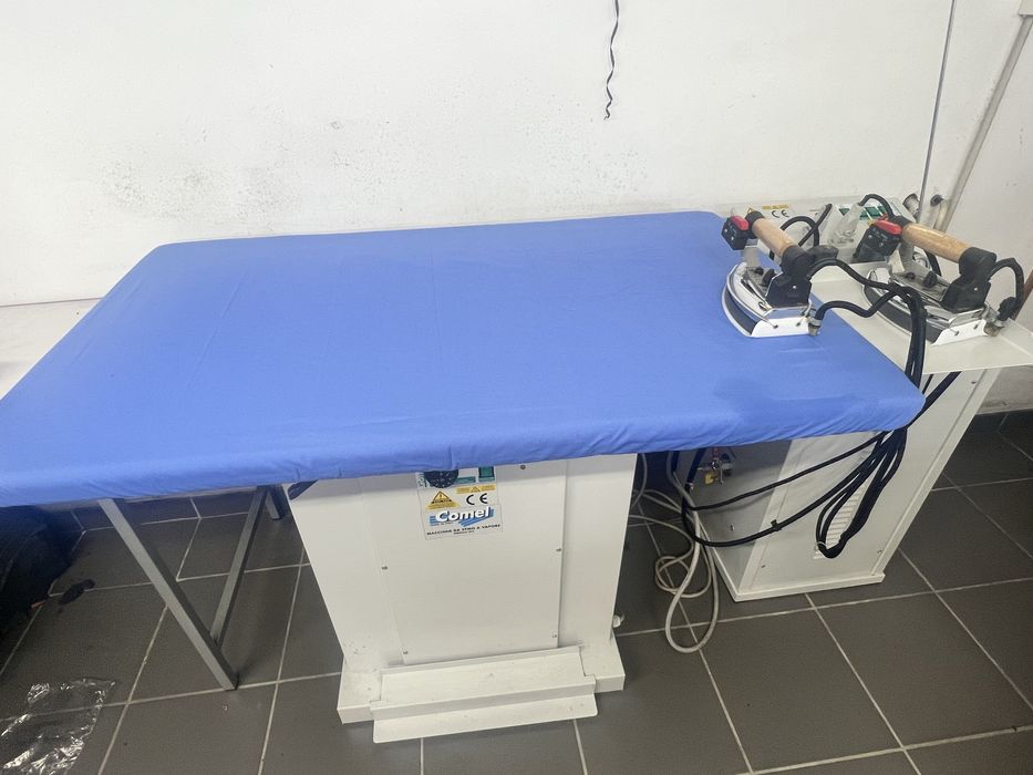 Prensa industrial textil de passar a ferro