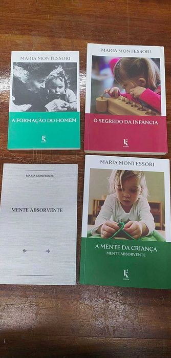 Pack  Maria Montessori -  Agora com mais  livros  sobre o método