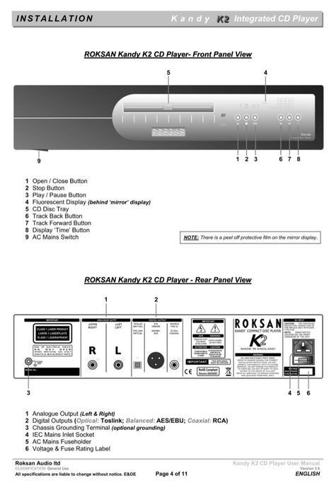 CD Roksan Kandy K2