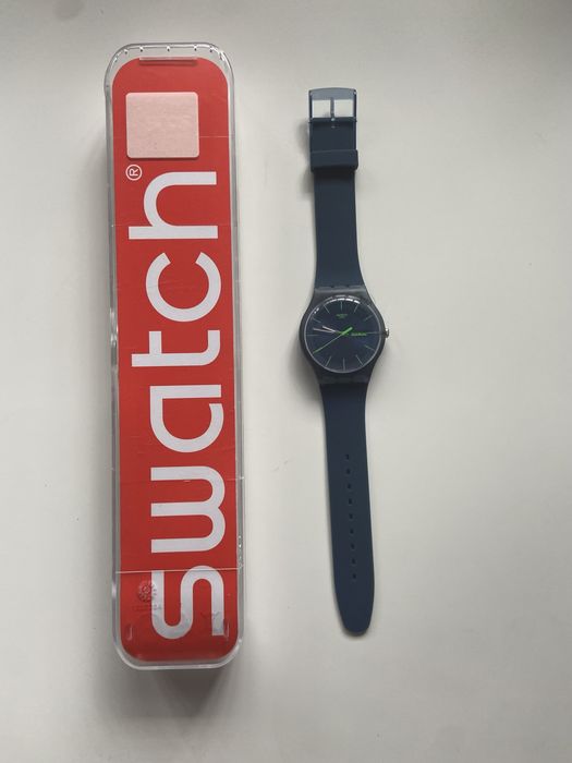 Relogio swatch azul