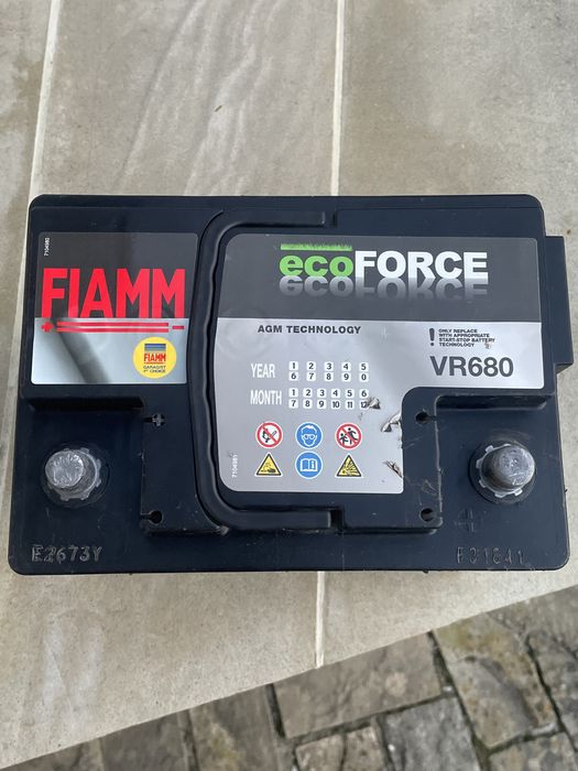 АКБ Акумулятор акум аккумулятор fiamm eco force 12V 60 Ah 680A