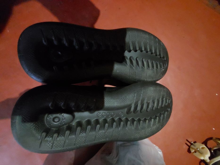 Ботинки кожанные Ecco 46-47