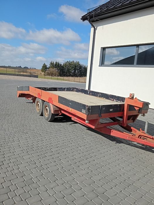 Laweta Samochodowa 3t DMC aluminiowa zabudowa