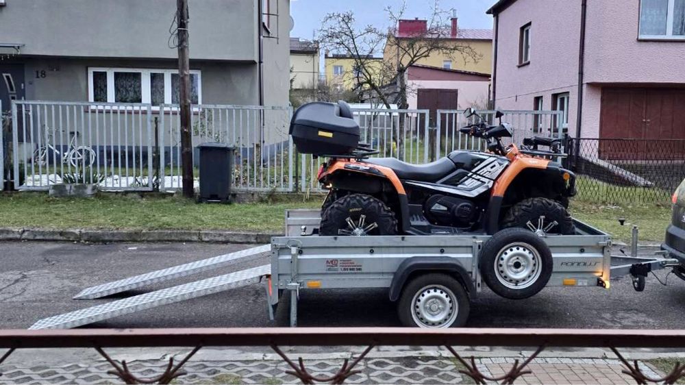 WYNAJEM Przyczep 2,6x1,3-2,6x1,5-3,0x1,5 idealne pod Karton gips meble