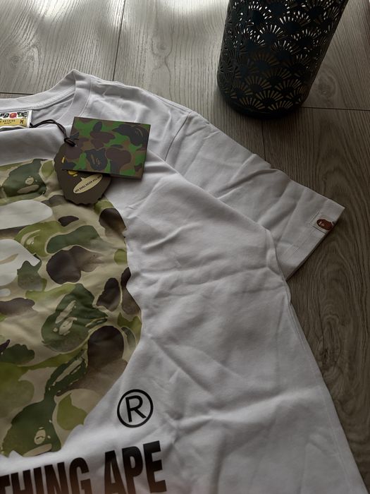 Koszulka BAPE (A Bathing Ape) biała