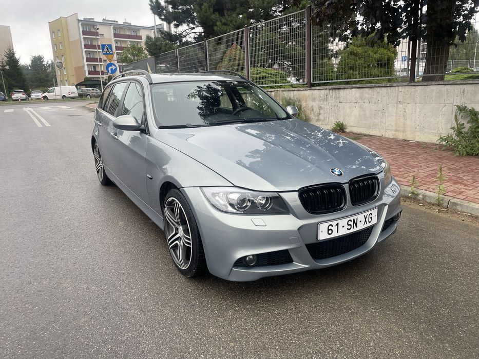BMW E91  seria 3 ** 2.0b ** M-PAKIET ** CARPLAY ** XENON ** ZADBANA ** SPROWADZONA ** Po opłatach