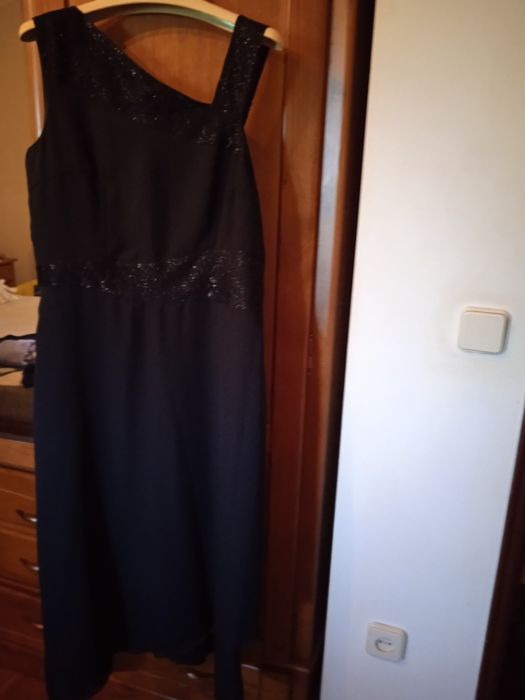 Vestido e echarpe 42