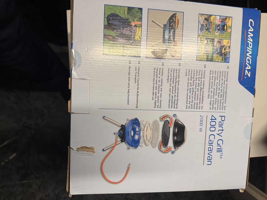 Campingaz Party Grill 400 Carawan  nowy w kartonie