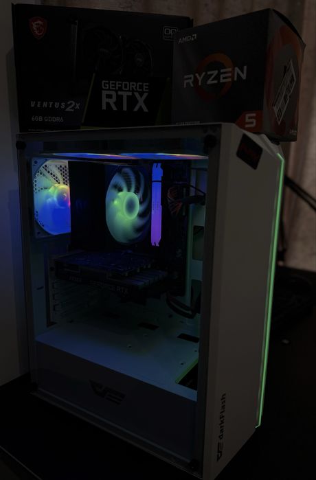 Komputer  gamingowy RGB – gotowy do grania