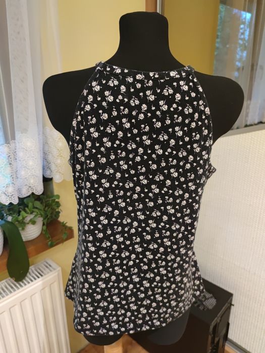 Bluzka top damska w kwiaty rozm. 44