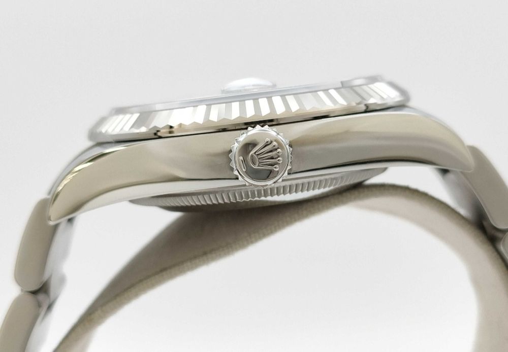 Rolex Datejust 36mm ouro branco e diamantes novo