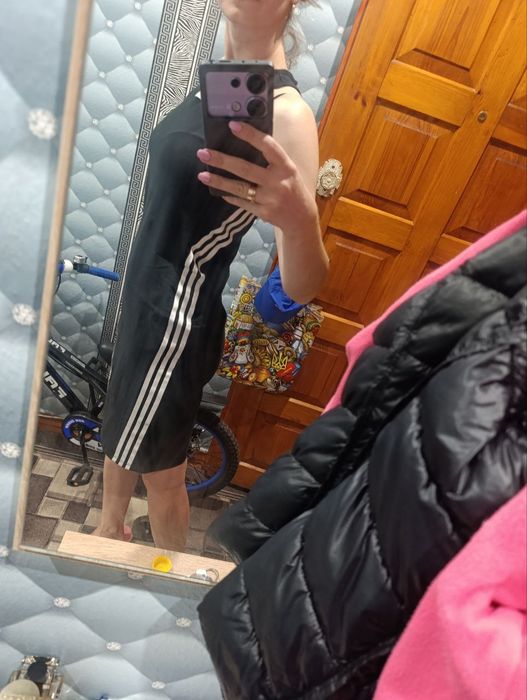 Сукня Adidas W-FI 3S Dress оригінал