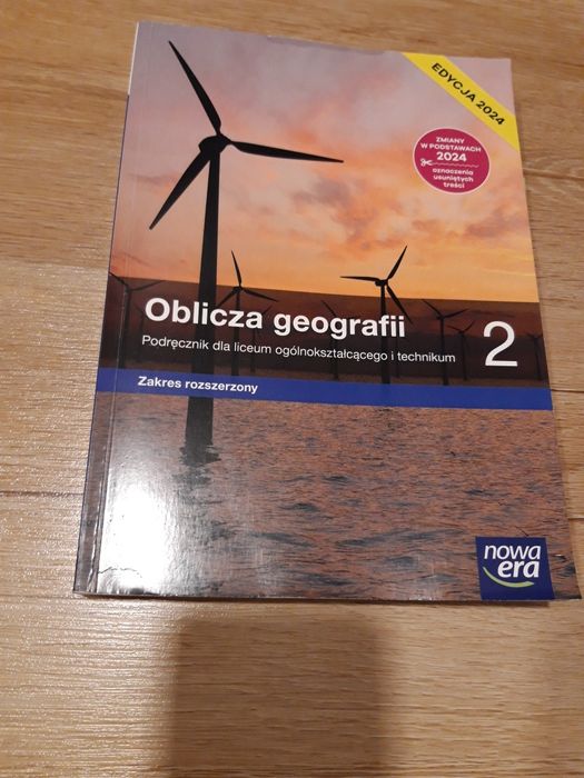 Oblicza Geografii 2 zakres rozszerzony NOWA Era