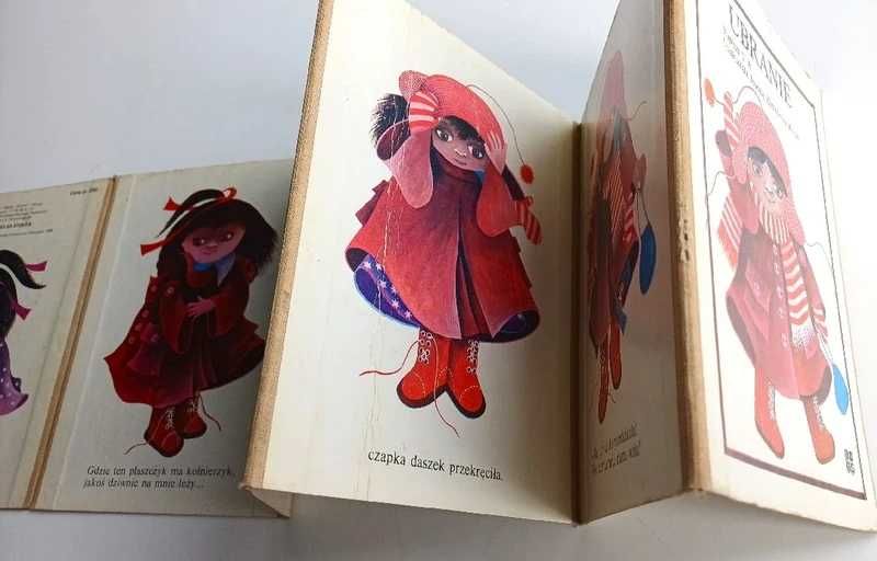 Ubranie T.R. Zimowska - Kwak unikat Prl stara bajka książka