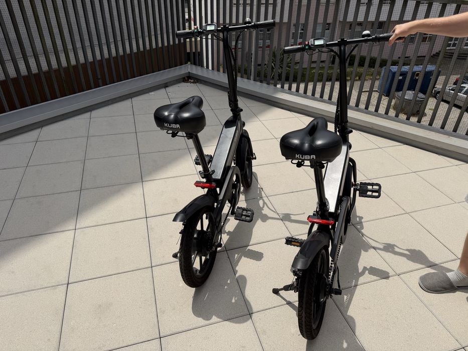 Bicicleta elétrica dobrável (2 peças)