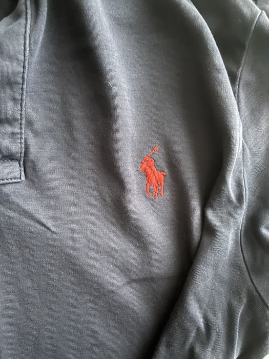 Polo ralph lauren поло темно синее XS soft touch