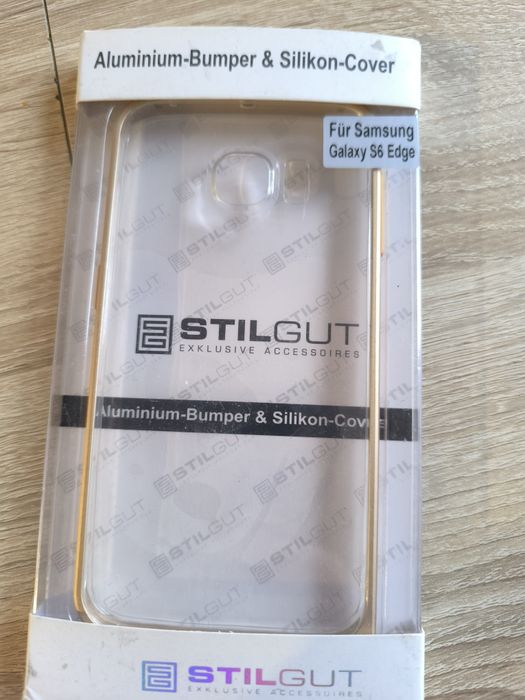 Etui Samsung Galaxy S6 Edge Silikon-Aluminium  Premium StilGut Germany