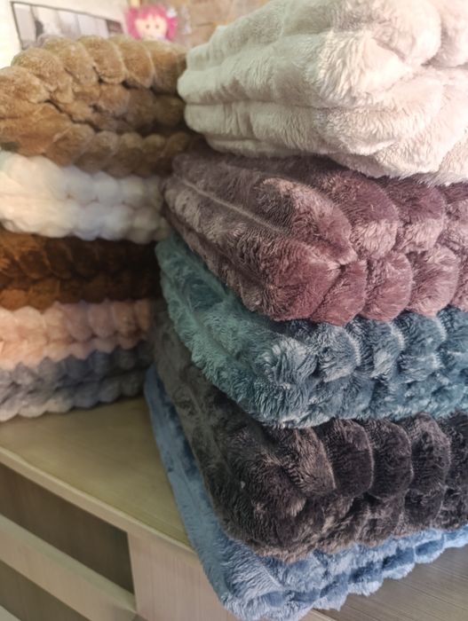 Плед покрывало Полоска шарпей