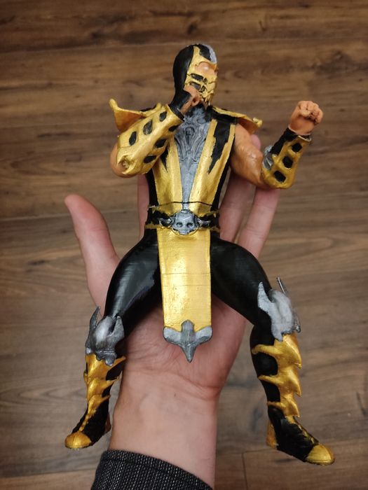 Figurka 3d Scorpion Mortal Kombat