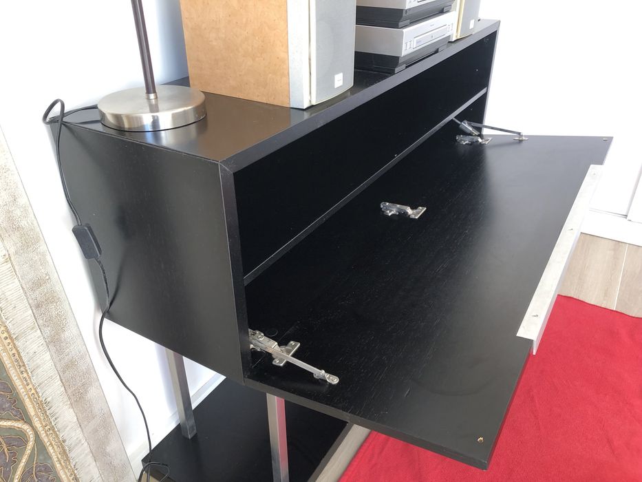 Movel entrada carvalho preto