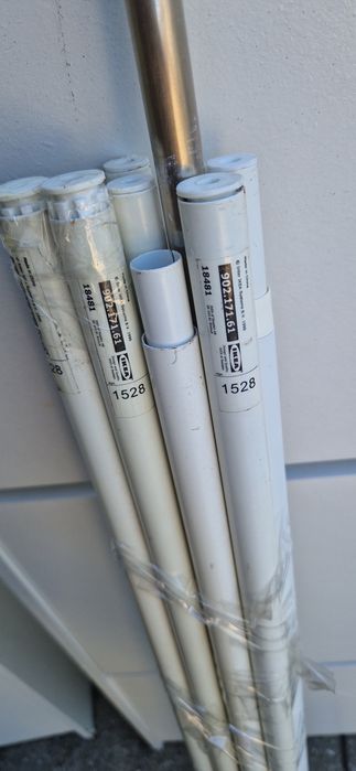 Varões ikea extensiveis 9unidades