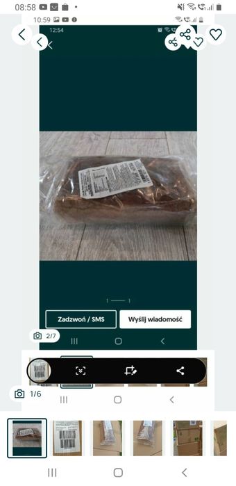 Karton chleba wojskowego 12szt