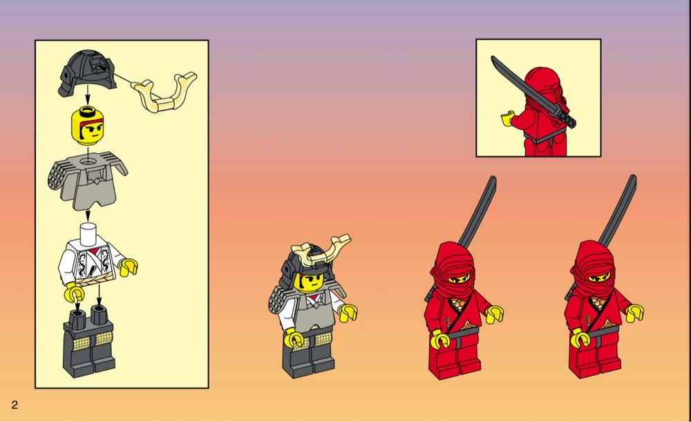 LEGO System Ninja Shanghai surprise (3050)