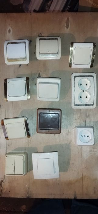 Выключатели розетки 10гр.