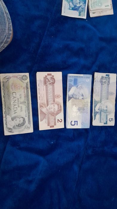 Notas antigas do Canadá